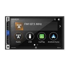 Dual DMCPA70BT 2DIN 7" Digital Multimedia Receiver w/ Apple CarPlay Android Auto