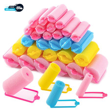 36PCS Foam Hair Rollers - Sponge Rollers for Heatless Hair Curler for Short/Long