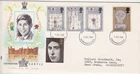 GB Stamps First Day Cover Prince Wales Investiture, dragon, castle PHILART 1969