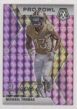 2020 Panini Mosaic Pro Bowl Purple Mosaic Prizm 41/49 Michael Thomas #252 n1u
