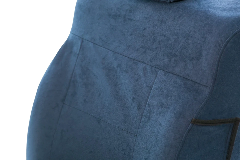 For Audi S3 24 Saddleman Windsor Velour 1st Row Blue Custom Seat Covers Foto 4 de 4