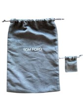 Tom Ford Dust Bag Storage Protection Cover Grey 14x10   3x2.25  