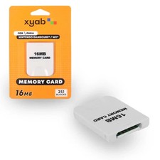 Memory Card For Nintendo GameCube Wii 251 Blocks 16MB Stick Replacement XYAB