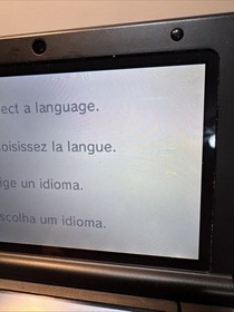 Nintendo 3DS XL Mario & Luigi Dream Team Silver Handheld System Tested Working