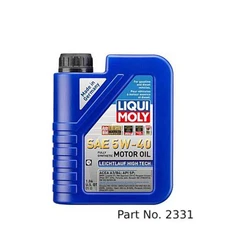 Liqui Moly Motor Oil Synthetic Gasoline and Diesel Leicht­lauf High Tech SAE 5W-