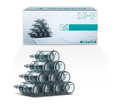 10 pcs  16-Pins Replacement Cartridges for Sergand or Anpat DermaRollers