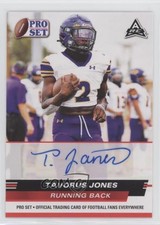 2022 Leaf Pro Set Draft Auto Red Tavorus Jones #PSA-TJ1 Auto 0s4q
