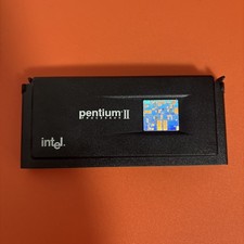Intel Pentium II 350MHz 512KB Slot 1 CPU SL2S6 w/ Heatsink 166781-001