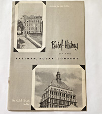 1970s Kodak in the 1880s Brief History Eastman Kodak Company Vintage Brochure