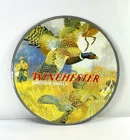 WINCHESTER  SHOTGUN SHELLS    PORCELAIN COLLECTIBLE, RUSTIC, VTG ADVERTISING