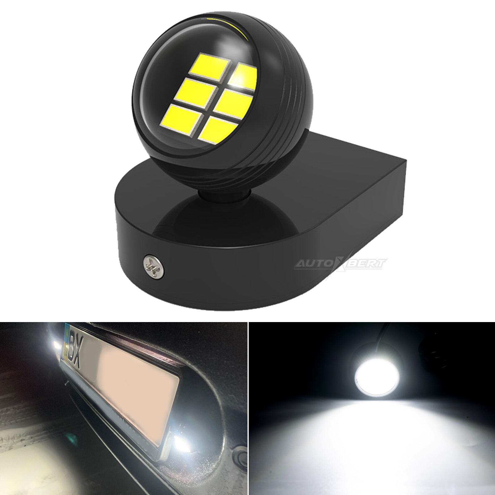 Car LED Reverse Light Rear Tail Light High Power Auxiliary Light Warning Lamp.5W