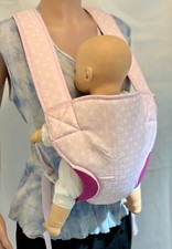 Adjustable Pink Infant Baby Wrap Travel Carrier Breathable Comfortable Backpack