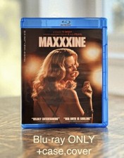 Maxxxine Bluray ONLY +case/ cover~A24; Elizab...