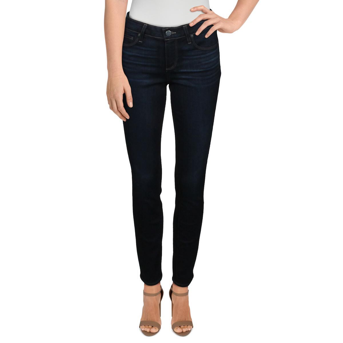 Женские джинсы-ботильоны из стрейчевого денима Paige Womens Verdugo Blue 30 BHFO 2013