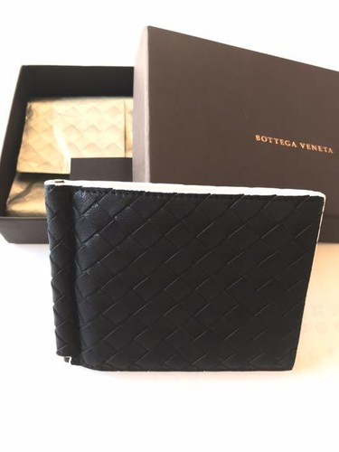 bottega veneta money clip wallet