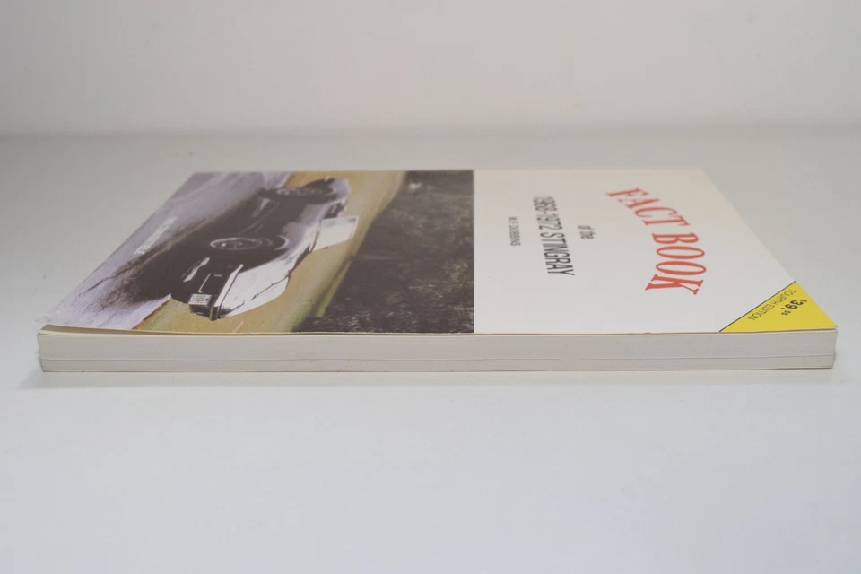 B14 1:1 CHEVROLET CORVETTE FACT BOOK QUARTA EDIZIONE 1968-1972 STINGRAY DOBBINS - Immagine 4 di 4