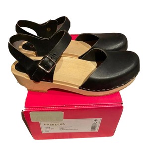 swedish mary jane clogs