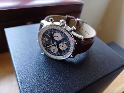 SINN 903 ST BE Pilot Chronograph with extra unworn strap