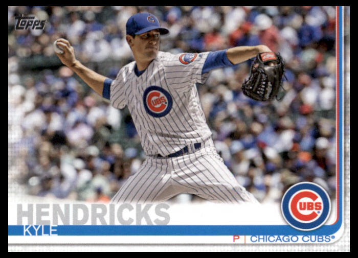 2019 Topps Chicago Cubs #CC-6 Kyle Hendricks Chicago Cubs Baseball CC-6