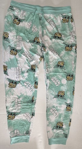 Star Wars Baby Yoda Pyjama Lounge Hose Gr. Extra Large Kordelzug Jogginghose #569