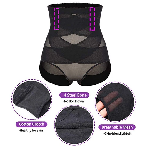 LADIES PULL YOU IN HOLD ME IN MAGIC STOMACH FLATTENING UNDERWEAR PANTS KNICKERS - Picture 8 of 20
