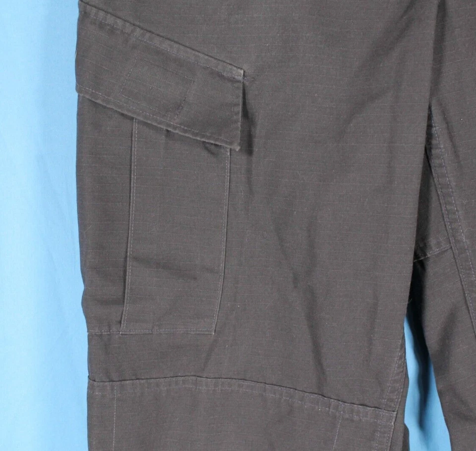 PROPPER Black PUBLIC SAFETY Tactical Military BATTLE RIP Work Cargo Pants 36R-32 - Image 3 of 4