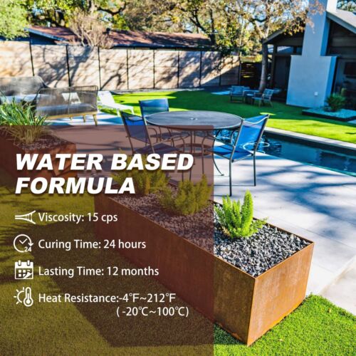 Mulch Glue - 64oz / 0.5 Gallon Landscape Adhesive Gravel Binder Glue with App... - Picture 5 of 7