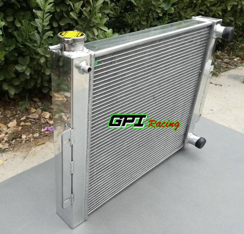 3 Core Aluminum Radiator for JEEP CJ7 WITH CHEVY V8 LS SWAP 76-1986 Manual MT - Image 2 of 4
