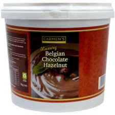 Carmen's Luxury Belgian Milk Chocolate Hazelnut Sauce 5KG Dessert Drizzle Glaze