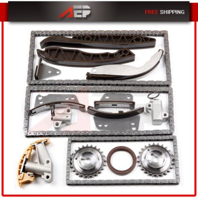 Timing Chain Kit for Hyundai H1 Box Mini Bus 01-07 Kia Sorento 02-16 ''D4CB''