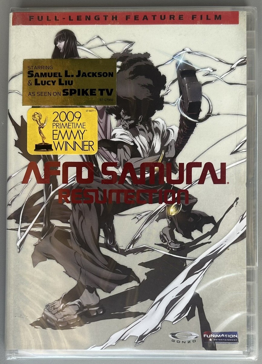Afro Samurai Resurrection New Anime DVD 2008 Funimation Samuel L