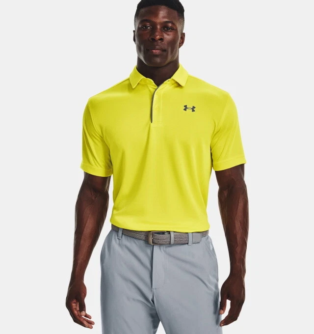 Yellow under deals armour polo