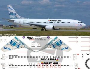 V1 Decals Boeing 737-400 British Airways for 1/144 Minicraft Model Airplane Kit 