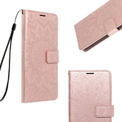 FÜR XIAOMI REDMI 10 2022 - BUNT MUSTER BOOK Handy Etui Tasche Hülle MANDALA ROSA