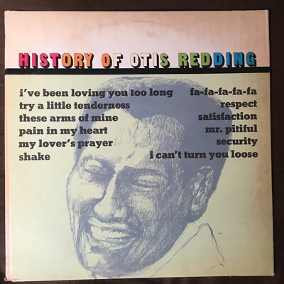 OTIS REDDING History Of Otis Redding - 1967 First Press Volt LP