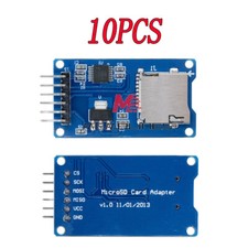10PCS Micro SD Storage Board SD TF Card Memory Shield Module SPI For Arduino New
