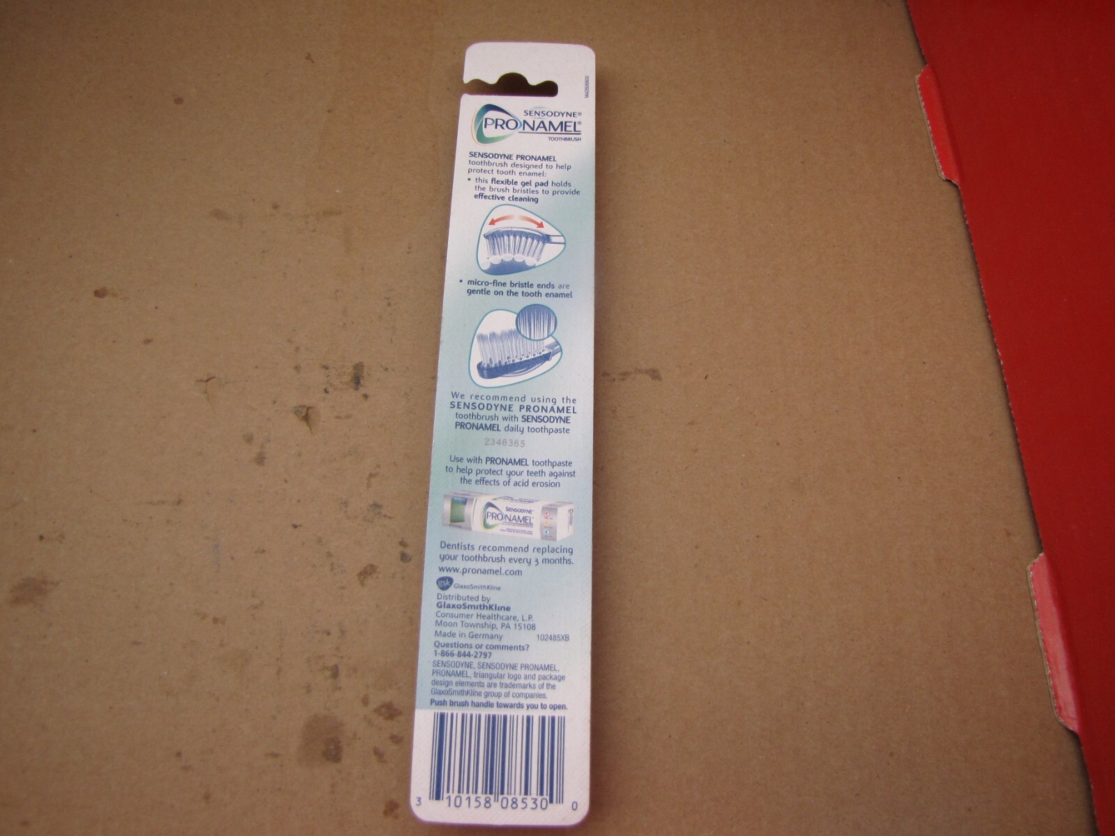 1 NEW SENSODYNE PRONAMEL EXTRA SOFT TOOTHBRUSH RARE HTF LAST ONES ASSORTEDCOLORS