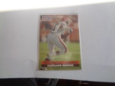 1991 Pro Set #124 Frank Minnifield Cleveland Browns Football Card