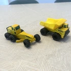 Tonka 1:64 Diecast 1994 Road Grader & 1992 Dump Truck Vintage