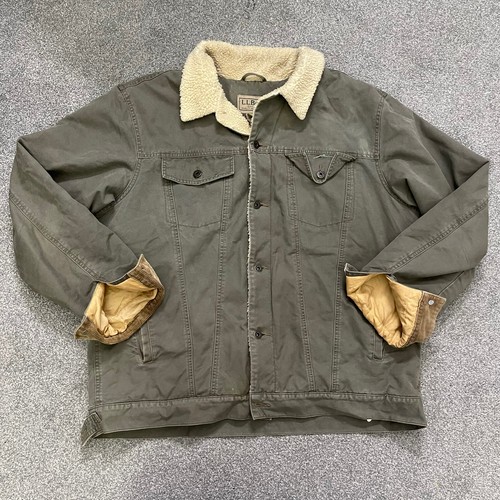 LL Bean Men's Sherpa Fleece Lined Barn 