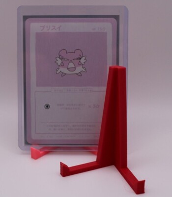 5 Pack Card Stands TCG   Perfect for Toploaders, Sleeved & Raw Cards - Colorful