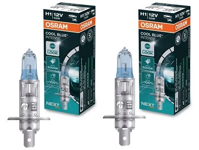 2x OSRAM H1 Cool Blue Intense 64150CBN Next Generation Xenon Optik 5000K