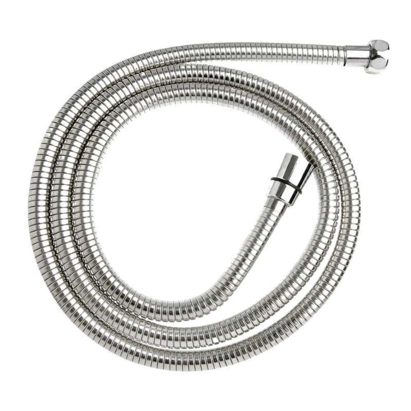 Croydex 1.5m-2m Stretch Shower Hose Replacement Stainless Steel