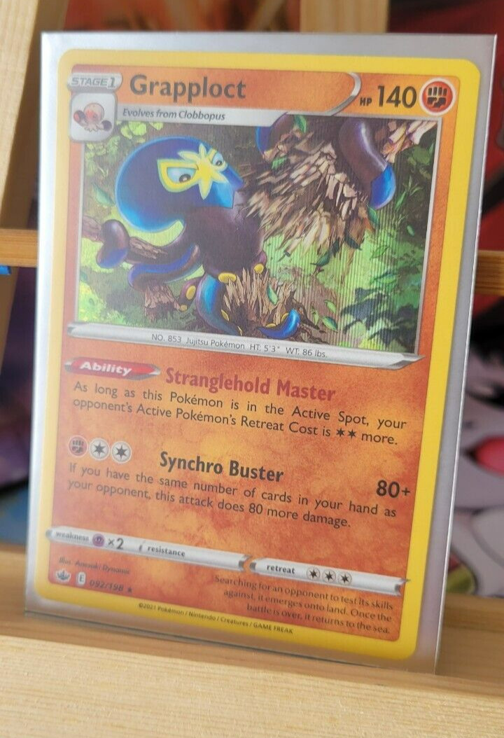 Pokemon TCG Card - Grapploct - 92/198