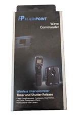 NEW Flashpoint Wave Commander Wireless Intervalometer Timer and Shutter Release