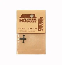 Detail Associates HO Scale Detail Part LT 1013, Ditch Light, Canadian w/ Jewels