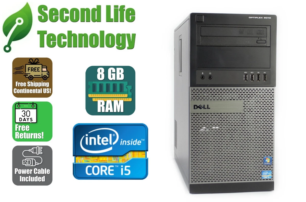 Intel Dell OptiPlex 7010 8 GB RAM PC Desktops & All-In-One