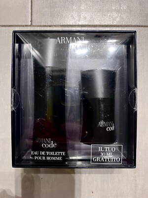 Armani Code Geschenkbox Herren Vintage sehr selten EDT