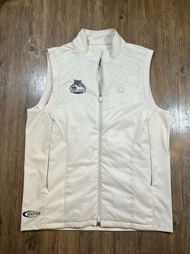 G/Fore Hybrid Performer Golf Vest LARGE Ivory Happy Valley United Penn State - product listing photo