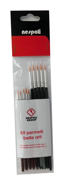 Pinsel-Set 10-Teilig Nespoli, Malerpinsel, Farbroller, ZubehöR-image